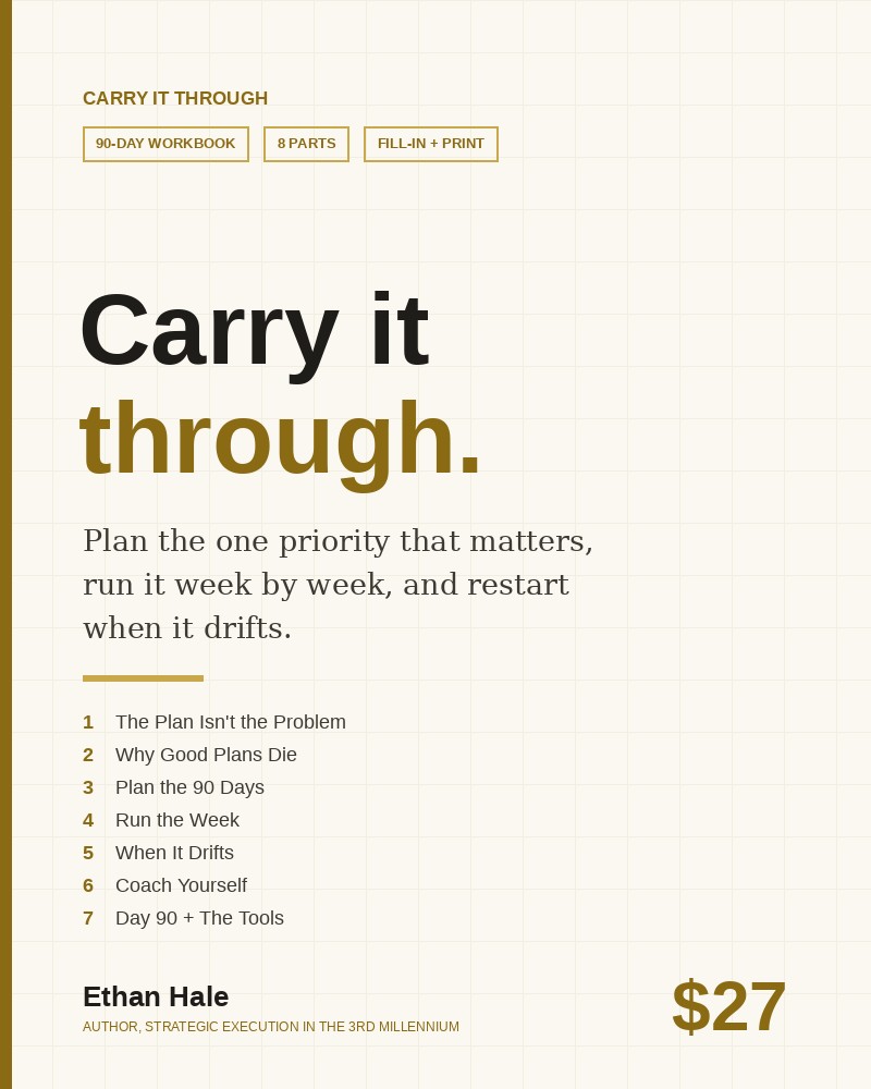 Carry It Through cover